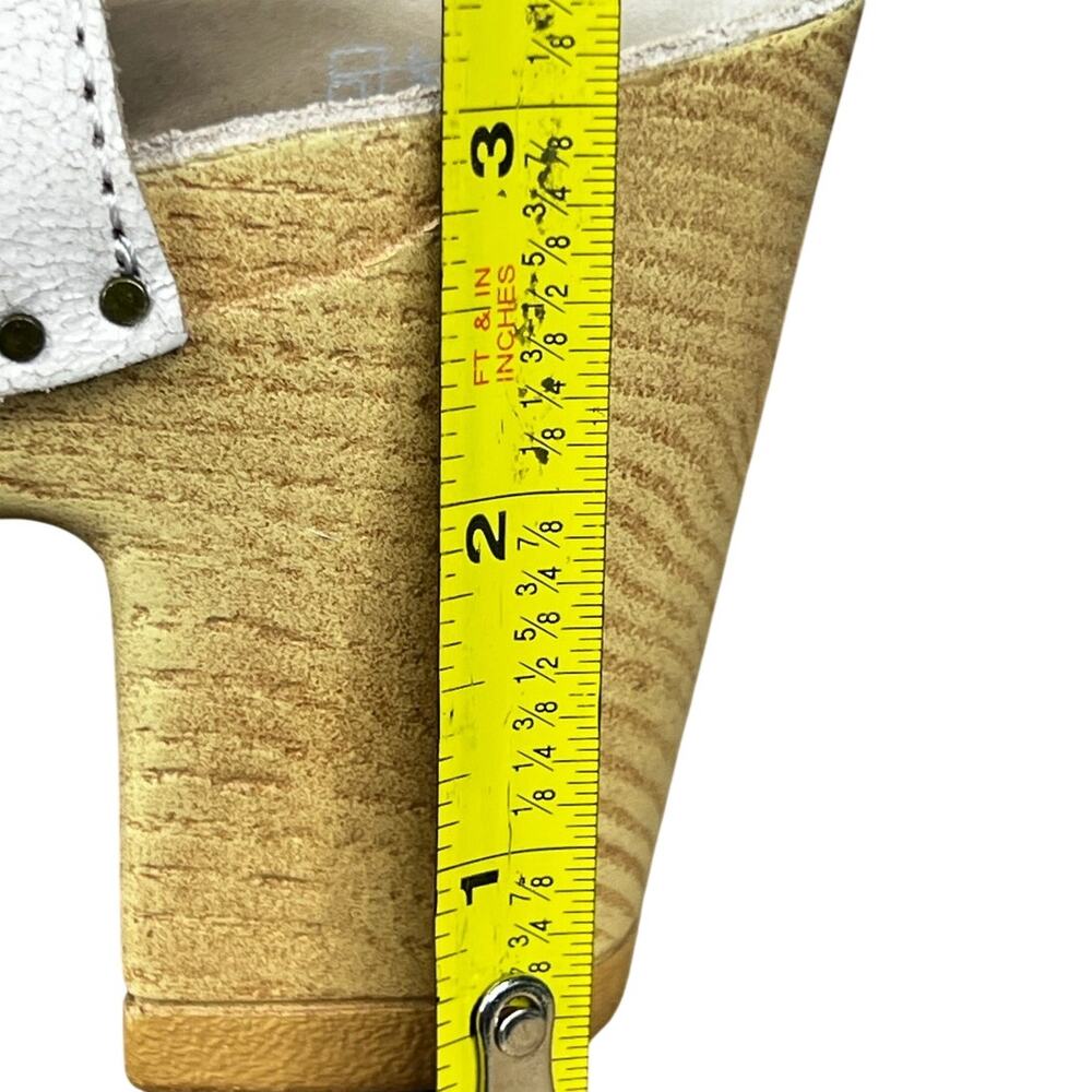 Dansko Women’s Teagan White Leather Laser Cut Sandal Size 38 US 7.5/8 - Picture 11 of 11